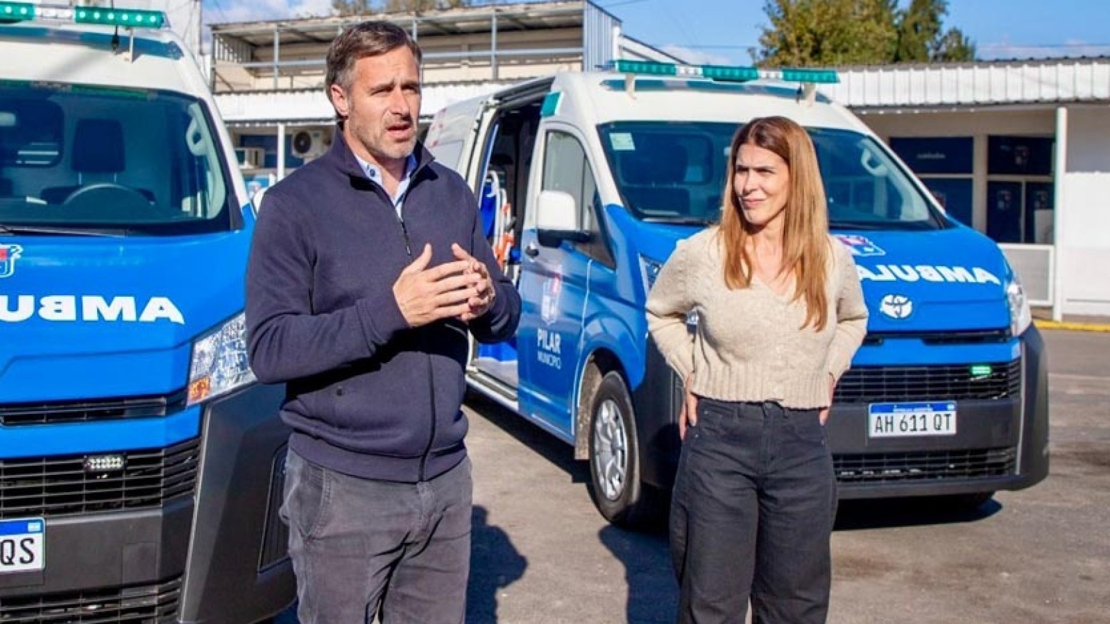 Pilar incorporó dos ambulancias y un nuevo tomógrafo para reforzar el sistema de salud